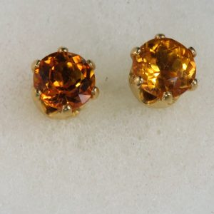 Clinohumite Earrings