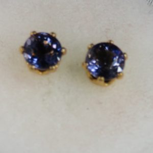 Iolite Earrings