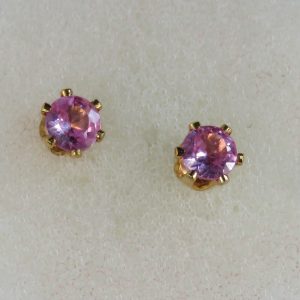 Pink Sapphire Pair 3mm